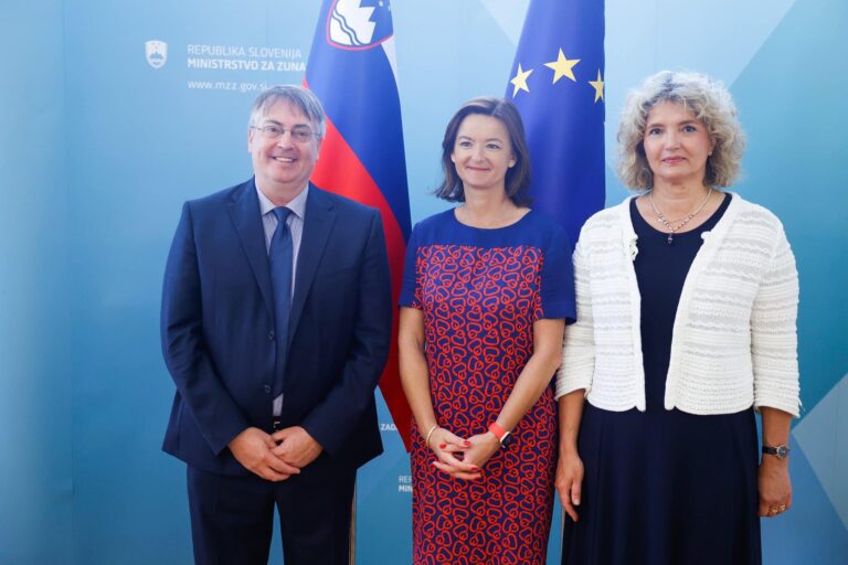 Predsednica Ksenija Dobrila je s predsednikom SSO, Walterjem Bandljem, obiskal ministrico že spomladi 2022
